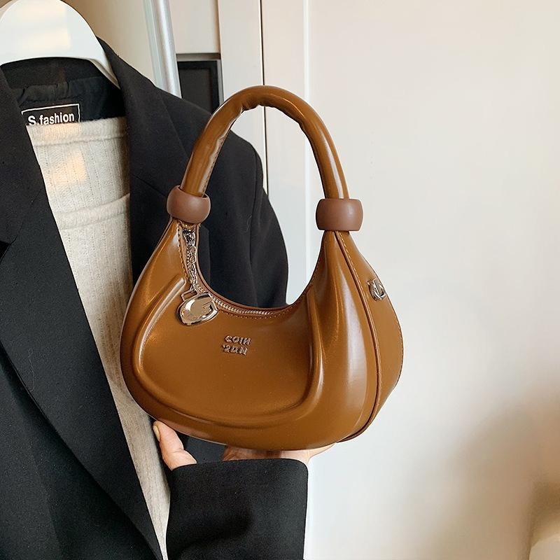 Women's Handbag, Underarm Bag, Sophisticated, Unique, Retro, Versatile, Single Shoulder/crossbody Crescent Bag