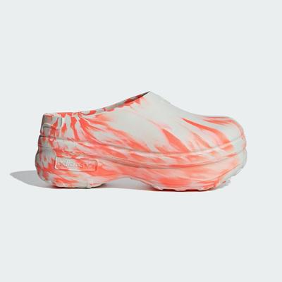 ADIFOM STAN SMITH MULE Ivory Sandals Clog Unisex ORIGINALS IE0483 Ivory / Solar Red / Solar Red