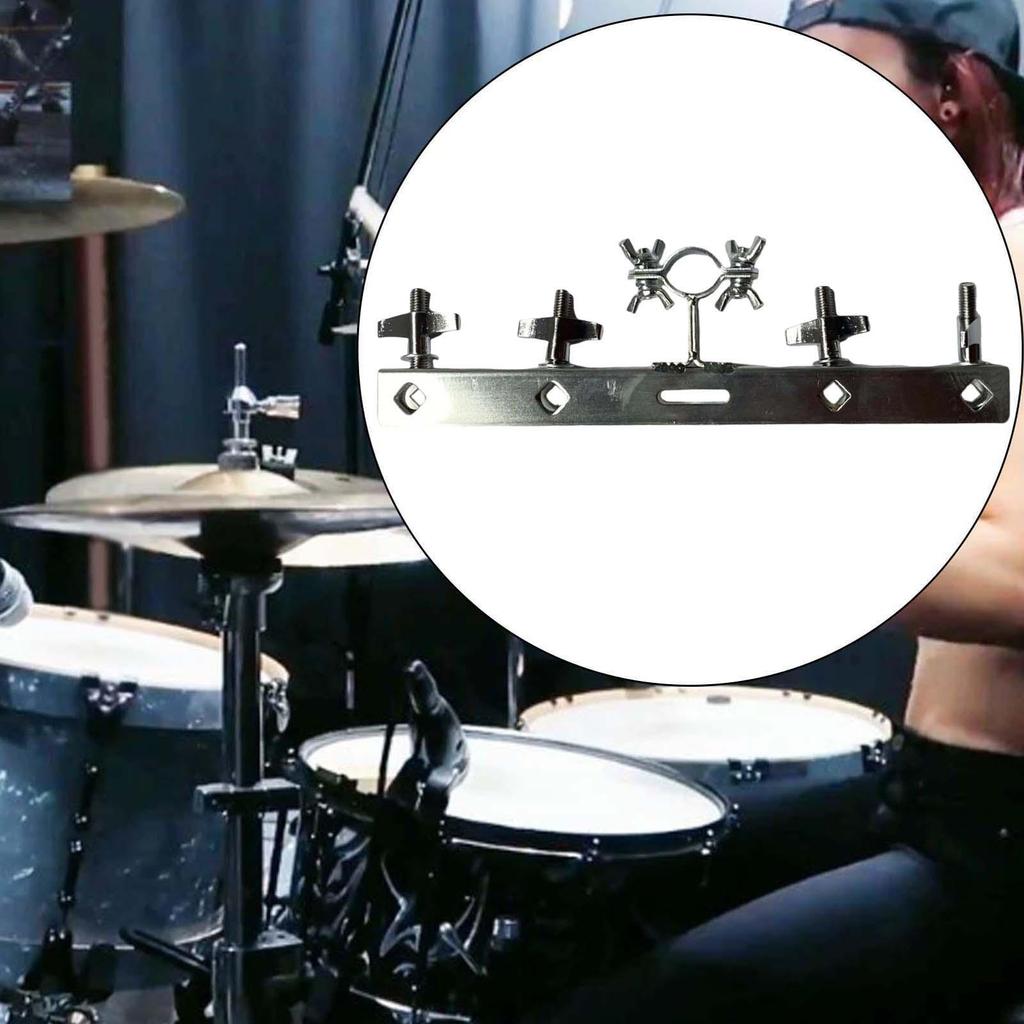 ,Cowbell Mount Bracket, Bass Drum Cowbell Holder, Percussion Instrument Accessories
