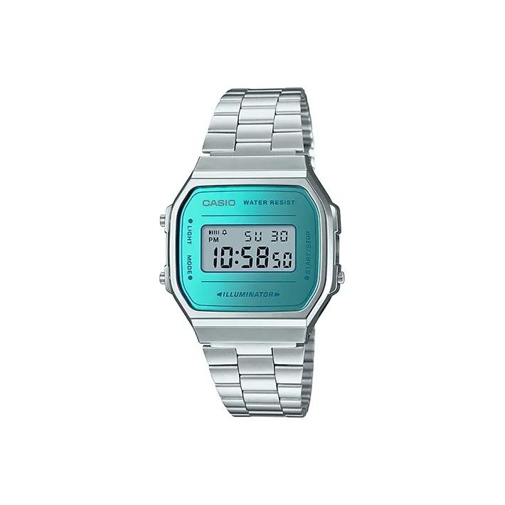 CASIO Women's VINTAGE Series Blue Watch A168WEM-2 (Unisex) Japanese Korean Watches A168WEM 2