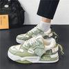 2025 New Sports Shoes for Men Trend Hot Sale Graffiti Men Skateboard Shoes Outdoor Breathable Jogging Sneakers
