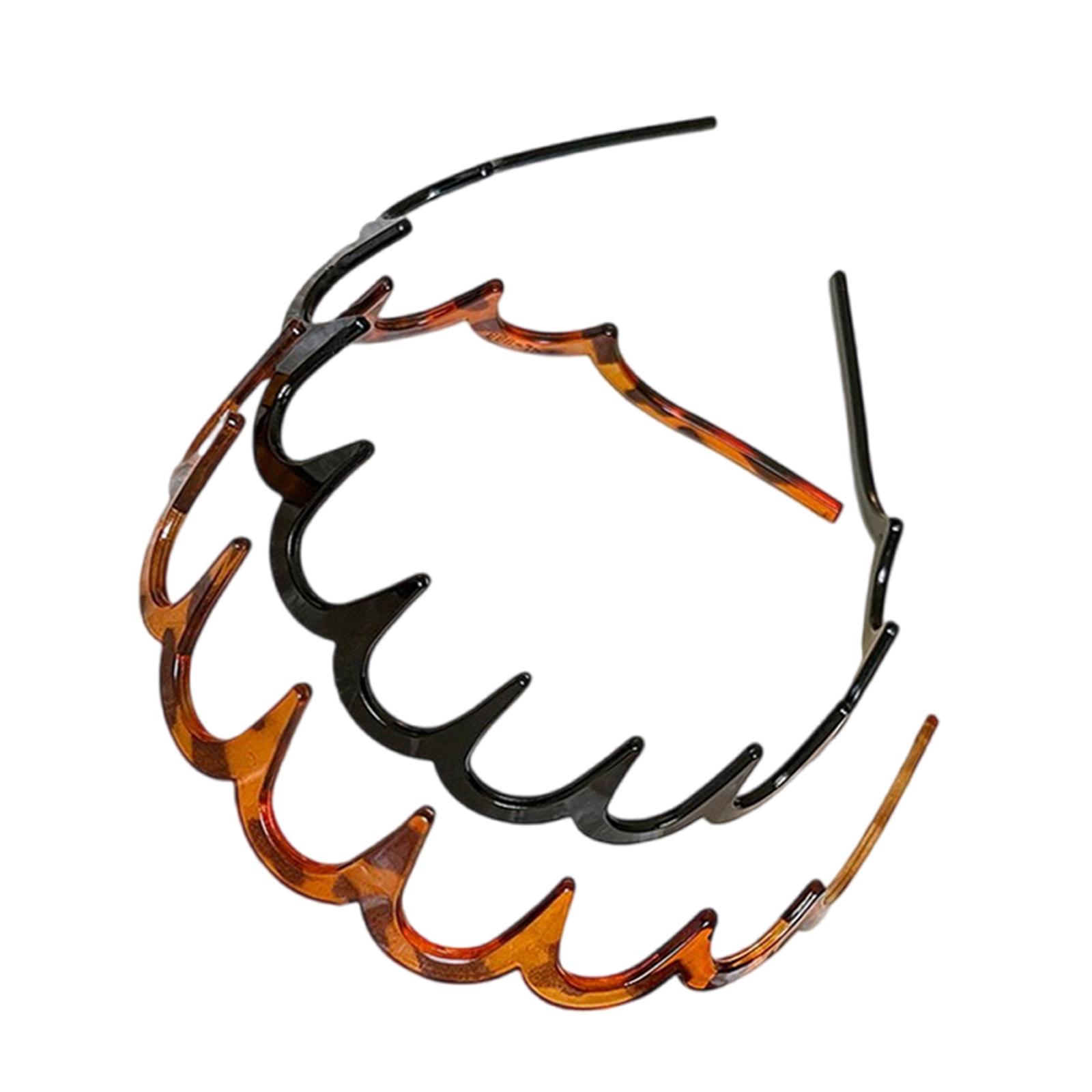 

2 шт. Практичная пластиковая заколка для волос из смолы для женщин с зубцами для фиксации свободных прядей и поддержания аккуратной прически