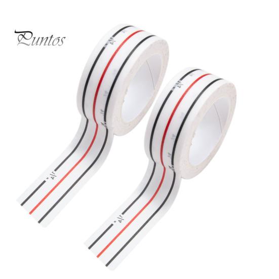 

2 рулона ленты для диагональных швов для швейных машин Точная направляющая для позиционирования наметки Легко режется и снимается Идеально подходит для прямых диагональных швов 2pcs