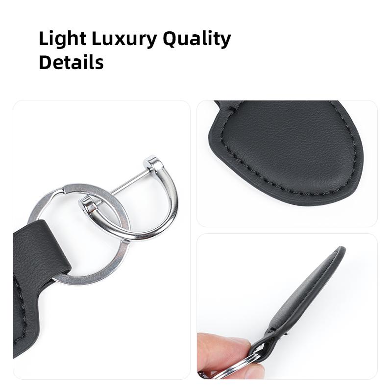 Car Keychain Shield Leather Keyring Car Motorcycle Keyring Holder For KIA K5 K9 Sorento Ceed Sportage Carnival Stinger Forte K4 Zpjm80