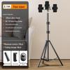 2025 Multi-Camera Pro Live Stream Tripod with Fill Light & Phone Holder