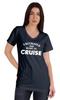 Inkmeso Vaccinated And Ready To Cruise Funny Pro-Vaccine Crew Neck T-shirt For