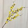 Artificial Cherry Blossom Branches 34.6 Inch Faux Plum Blossom Realistic Flower Arrangement for DIY Home Wedding Party Decor