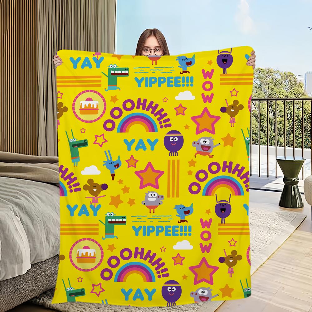 

Мультяшный Милый Х-Хей Дагги Одеяло Мягкое Удобное Плюшевое для Сна Подходит Для Гостиной Офиса Спальни Дня Рождения Дома Детский Подарок 30x40in