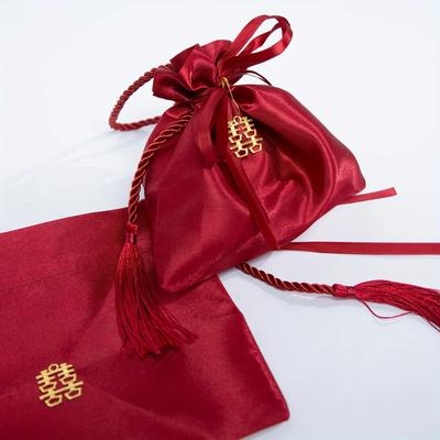 5pcs/set - Chinese Style Wedding Candy Bag Wedding Candy Bag Gift Box Engagement Gift