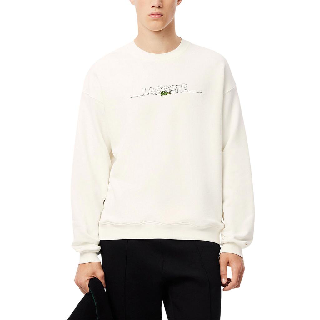 Lacoste Mens Embroidered Logo Drop Shoulder Sweatshirt