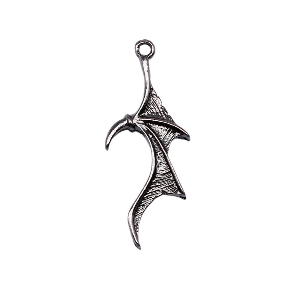 Alloy Pendants Dinosaur Dragon Wing Charms Vintage For Gothic DIY Jewelry Making Supplies