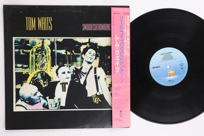 LP Record TOM WAITS  Swordfishtrombones 25S193 ISLAND 1984 Japan Obi Rock Used