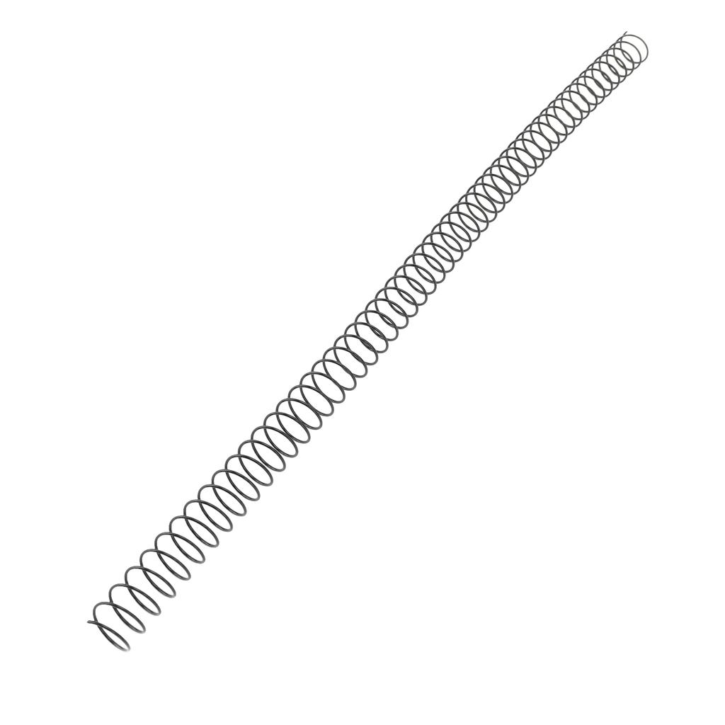 100Pcs Single Wire Binding Spines 12.7mm 1Celsius2in 48 Teeth 4:1 Pitch 360 Degree 90 Sheet Capacity Spiral Binding Coils