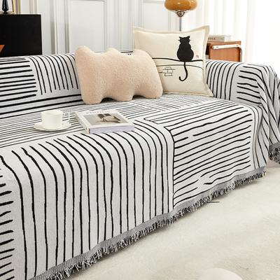 INS Style Sofa Cover Towel Four Seasons Universal Simple Modern Anti-Scratching Full Cover Blanket Universal All-Inclusive Sofa Cover
