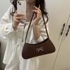 Schleife Damen Tasche Mode PU Schulter Umhängetasche Nischen Design Elegante Unterarmtasche