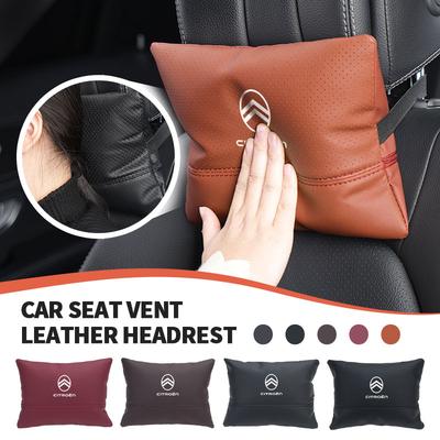 Car Neck Pillows Leather Headrest Pain Relief Filled Pillow For Jumper Celysee Cactus Picasso Aircross Saxo Grand
