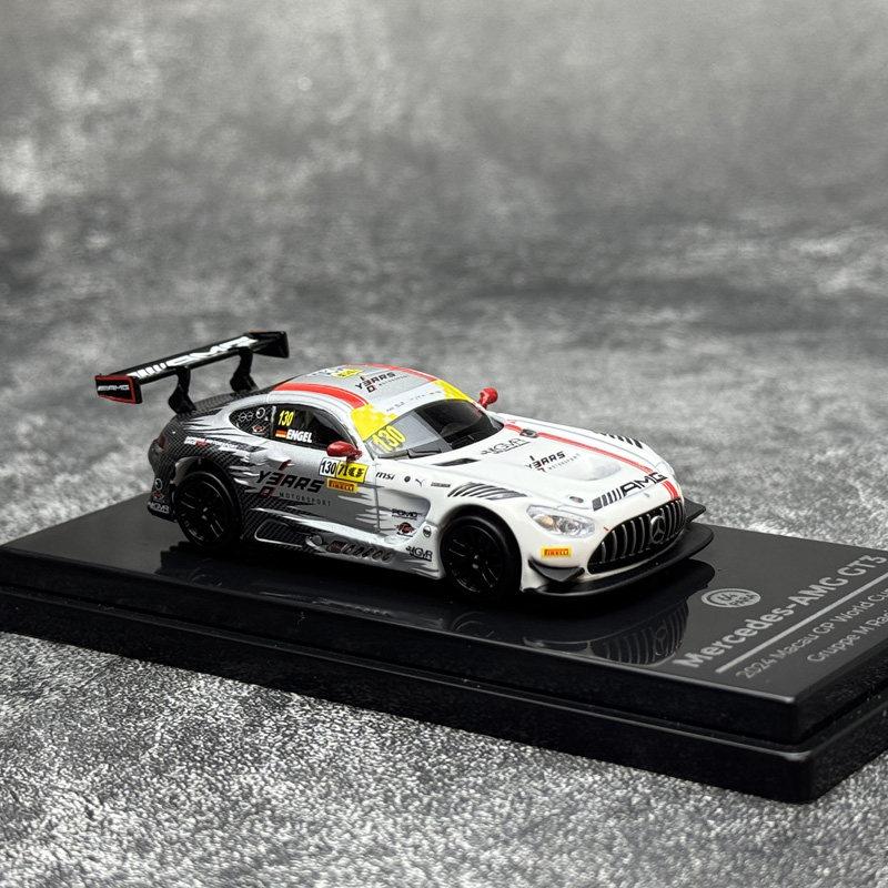PARA 1:64 Benzs GT3 EVO 2024 130# Alloy Car Diecasts & Toy Vehicles Car Model Miniature Scale Model Car For Children