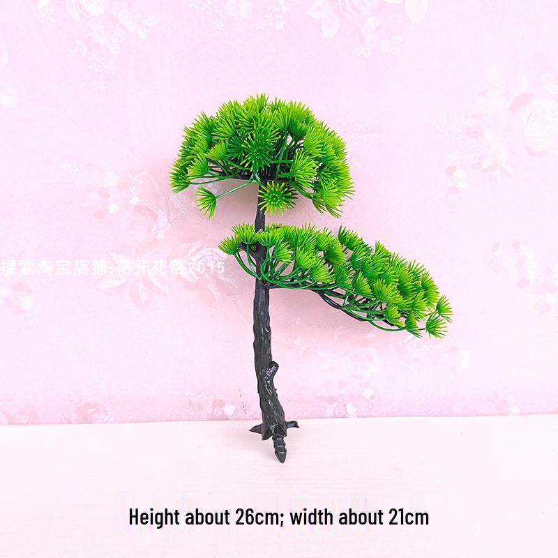 Artificial Pinus Thunbergii Tree Branch – Indoor/Outdoor Decorative Faux Greenery and Flower Arrangement.