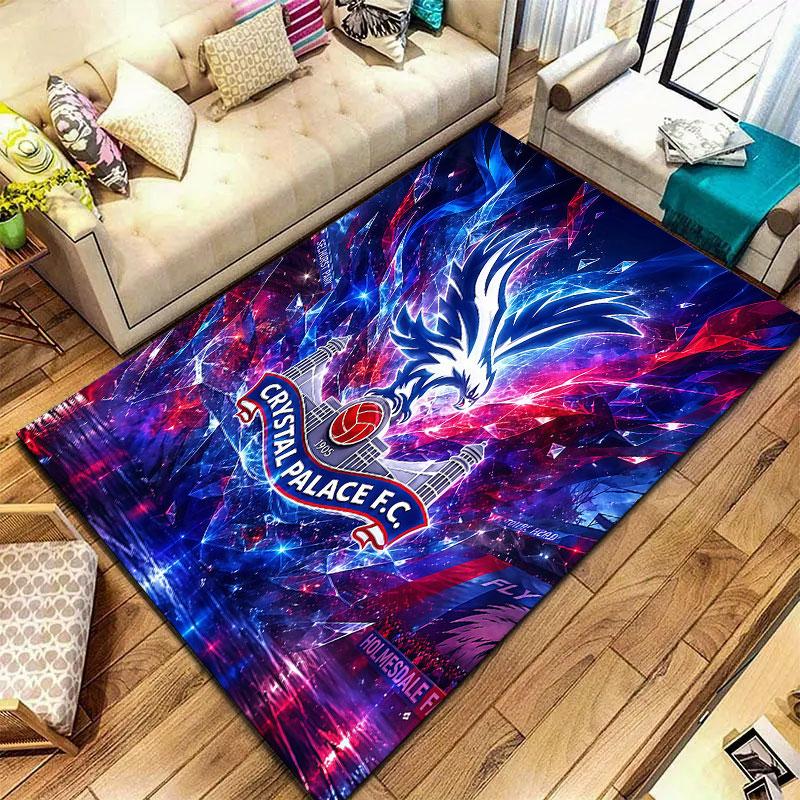 Crystal Palace F.C Carpet Rug for Living Room Bedroom Home Sofa Decoration,Kids play Non-slip Floor Mat