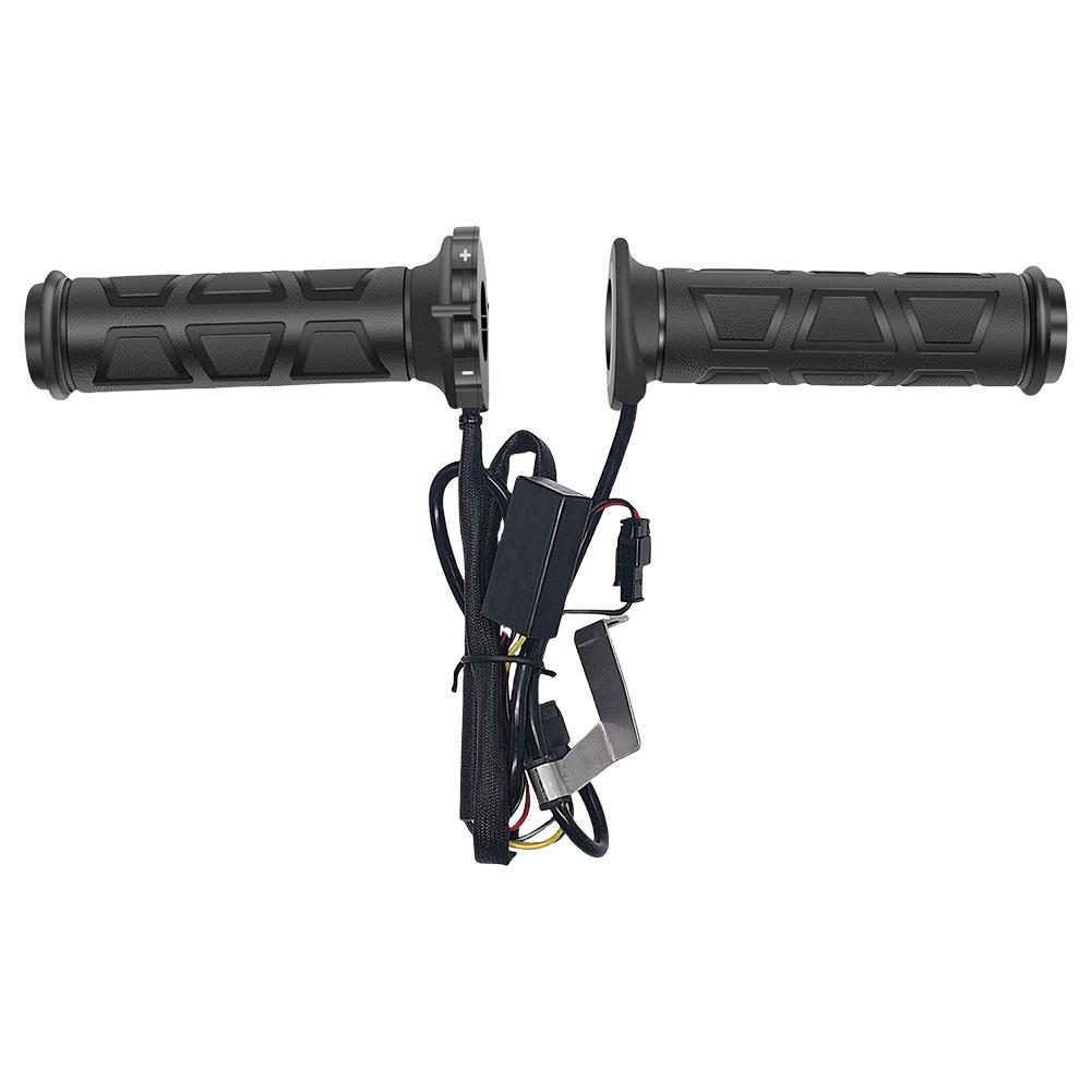 

Universal 22mm ATV Heated Grips 12V Electric Heating Handlebar Grips Motorcycle Heated Handles Grips for Motorcycles ATV чёрный