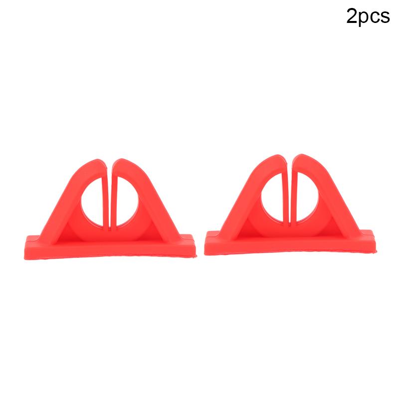 2Pcs Fishing Rod Display Rack Vertical Bracket Silicone Bracket Fixing Rack Fishing Rod Rack For Wall And Garage Storage
