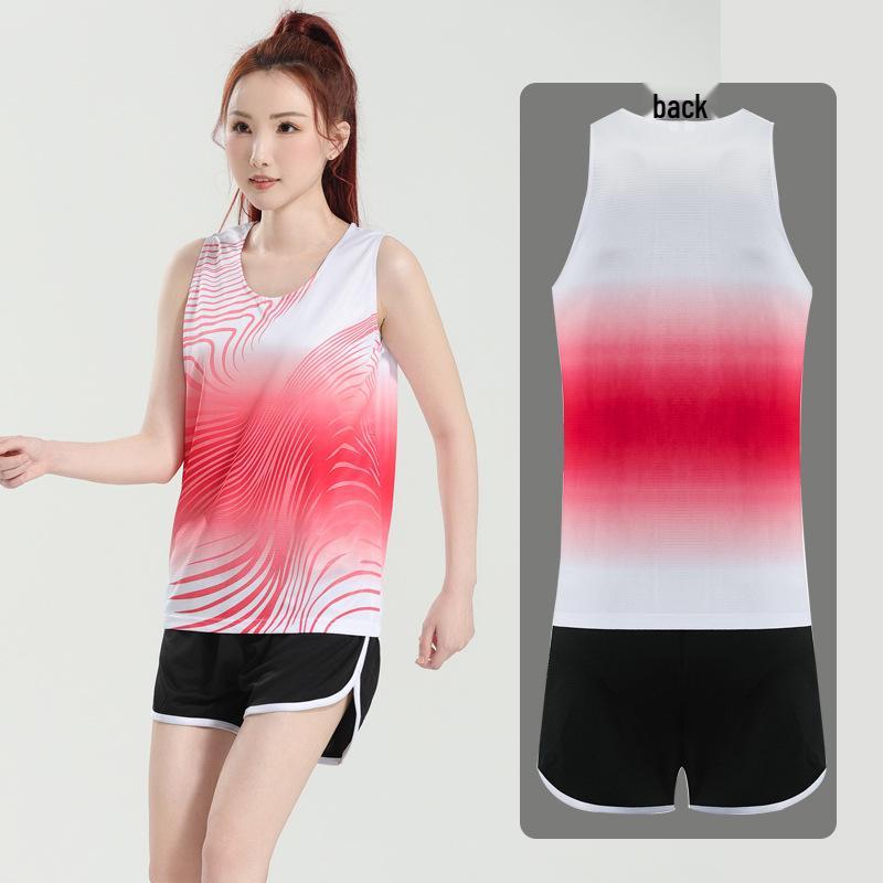 Men's Quick-Dry Track & Field Marathon Training Set: Running Vest & Shorts