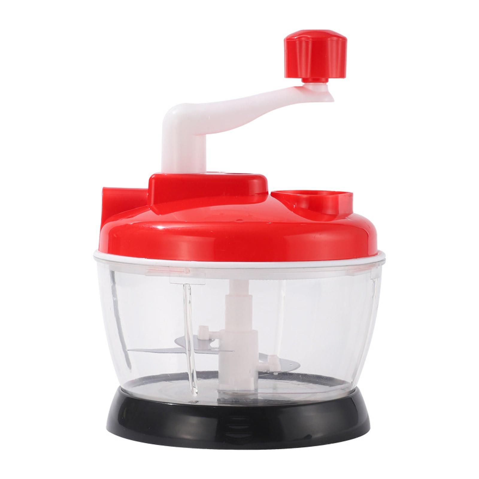 

Manual Pull String Food Chopper Multifunctional Vegetable Meat Grinder for Kitchen красный