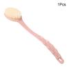 1PC Tragbare Bade Cellulite Peeling Lange Griff Universal Haut Körper Pinsel Zurück Wäscher Dusche