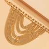 Long Tassel Punk High Heels Anklet Metal Chain Punk Layered Anklet Chains  Wedding Party