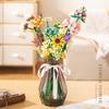 Vase Bouquet Building Blocks Flower Holiday Decoration Children Girls Matching Gift Toys