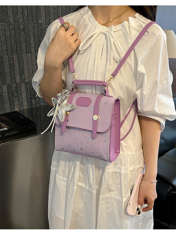 Starlight Backpack Stylish and Trendy Handbag, Suitable for Daily Casual Use Schoolbag
