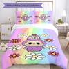 Labubu Duvet Cover Set Suitable For Playroom Lightweight Christmas Gift