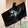 Xiao Beach Towel Cartoon Cute Summer Kids Large Bath Pool Beach Towel Microfiber Absorbent For Swimming Travel