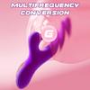 Double Dildo Vibrator for Women Clitoris Stimulator G-spot Powerful 3 In 1 Dildo Female Masturbation Sex Toys Adult Goods