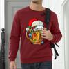 Men Sweatshirt Christmas Shirt Long Sleeve Funny Holdiay Crewneck Xmas Tops