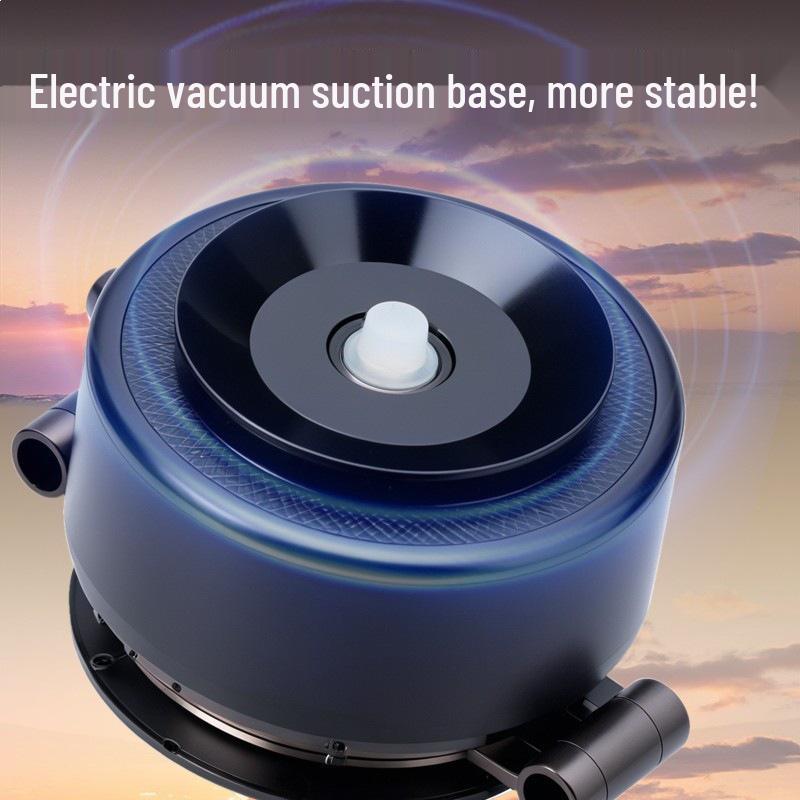 Magnetic Vacuum Phone Holder for Desktop, Wall, or Car Dashboard