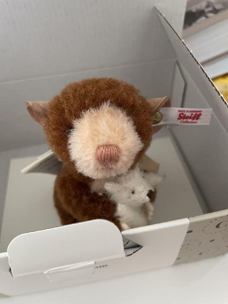 [USED] Steiff Paul Maus and Pezzi Teddy Bears, Limited To 1500 Pieces Worldwide