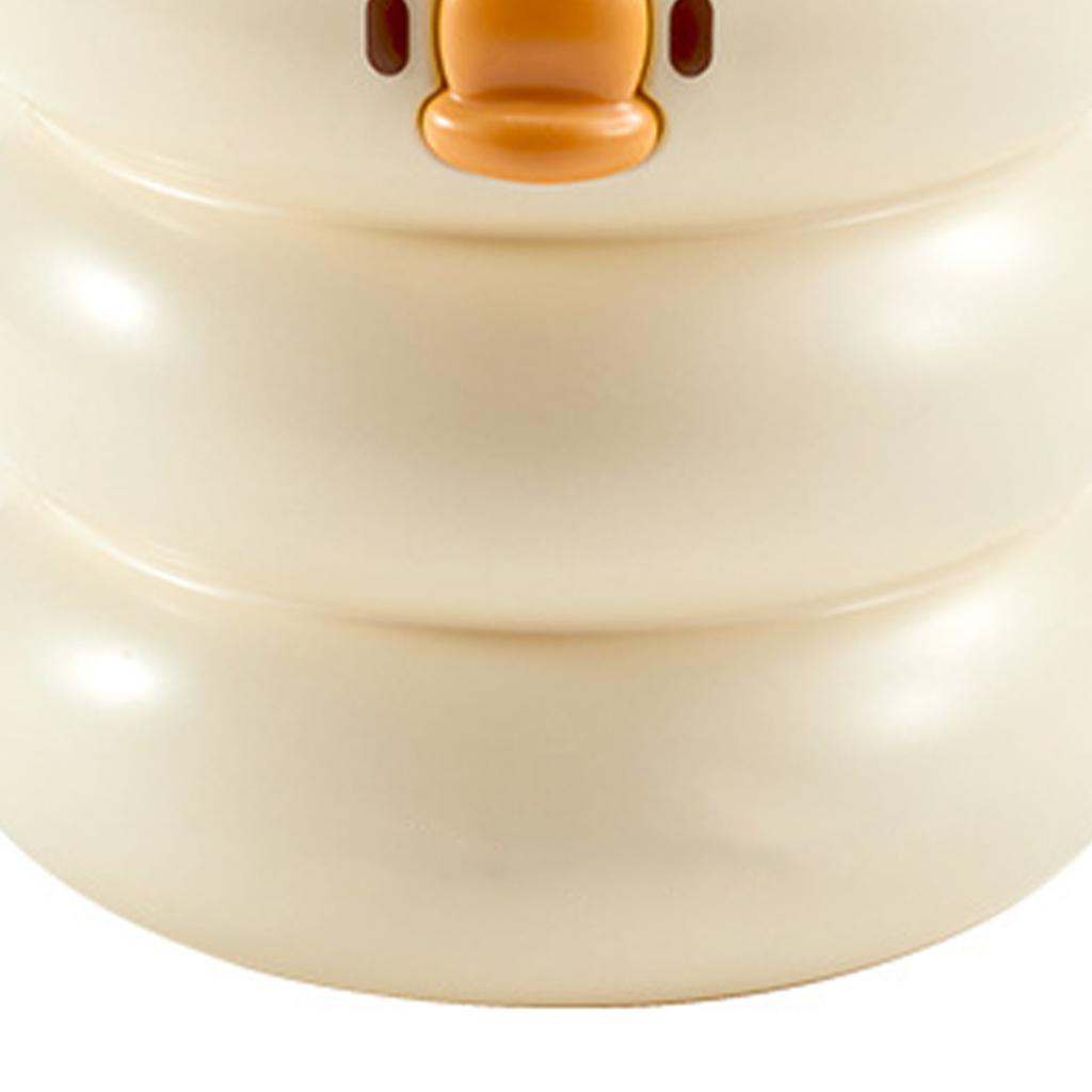 Desktop Pencil Pen Holder Cute Cartoon Duck Ample Capacity Desk Supplies Makeup Brush Organizer for