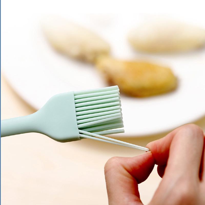 3 PCS Silicone Baking Set Cake Cream Spatula Scraper Egg Whisk Barbecue Oil Brush Gadget Kitchen Supplies