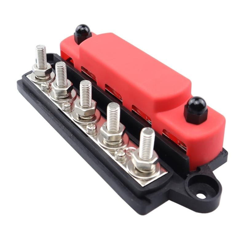 Waterproof Terminal Bus  Wiring Stud Battery Junction Block Power Distribution for Car Marine Caravans Terminal Block
