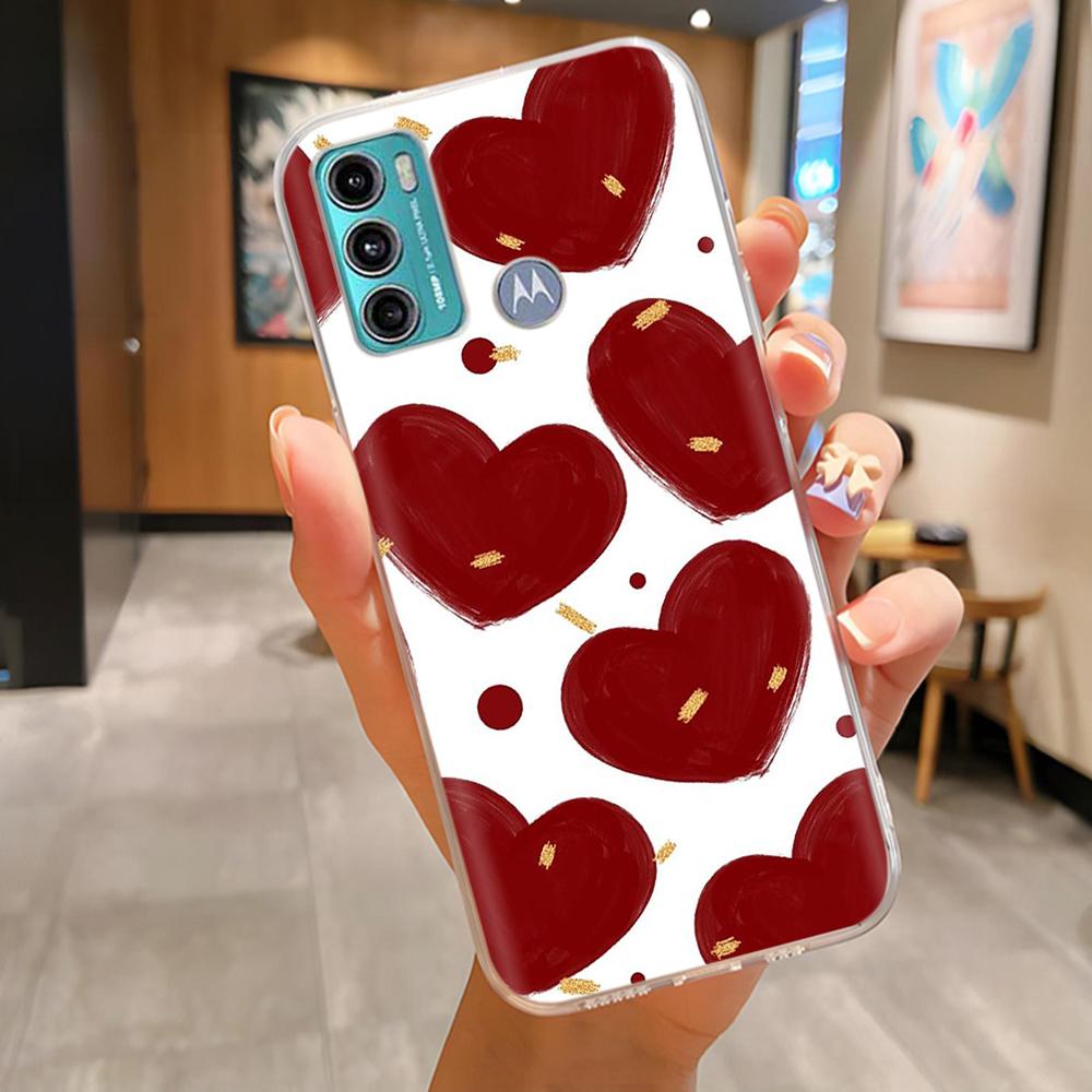 Per Custodia Motorola Moto G60 MotoG60 Carina Trasparente Morbido Silicone TPU Cover Posteriore Per Motorola Moto G60 G60s Custodie Protettive per Telefono