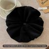 Vintage Solid Color Large Hair Scrunchies For Women Girls  High Absorbency Plush Elastic Hair Rope Sweet Hair Accessories