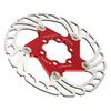 6 Schrauben Rennrad Bremsscheibe Rot Fahrrad Schwimmende Bremsscheibe Fahrrad Bremsen Wartung
