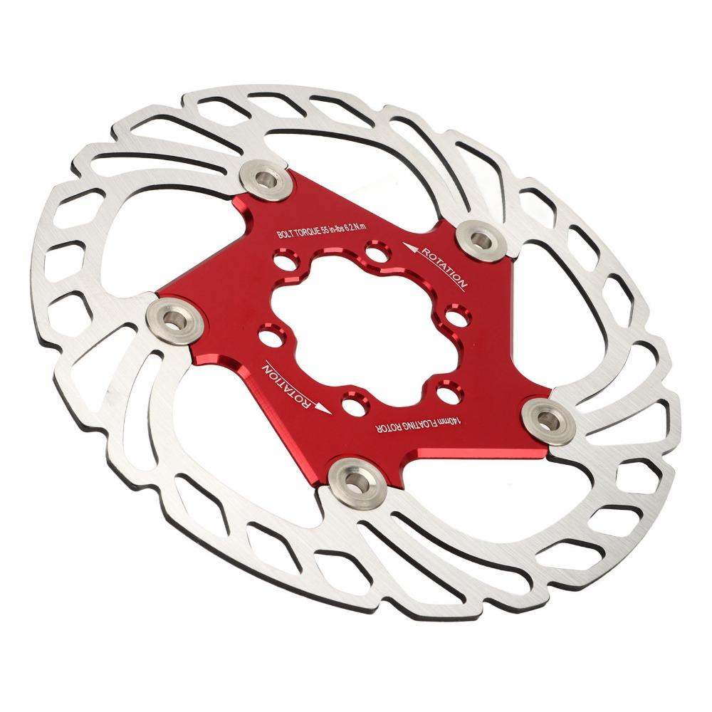 6 Schrauben Rennrad Bremsscheibe Rot Fahrrad Schwimmende Bremsscheibe Fahrrad Bremsen Wartung