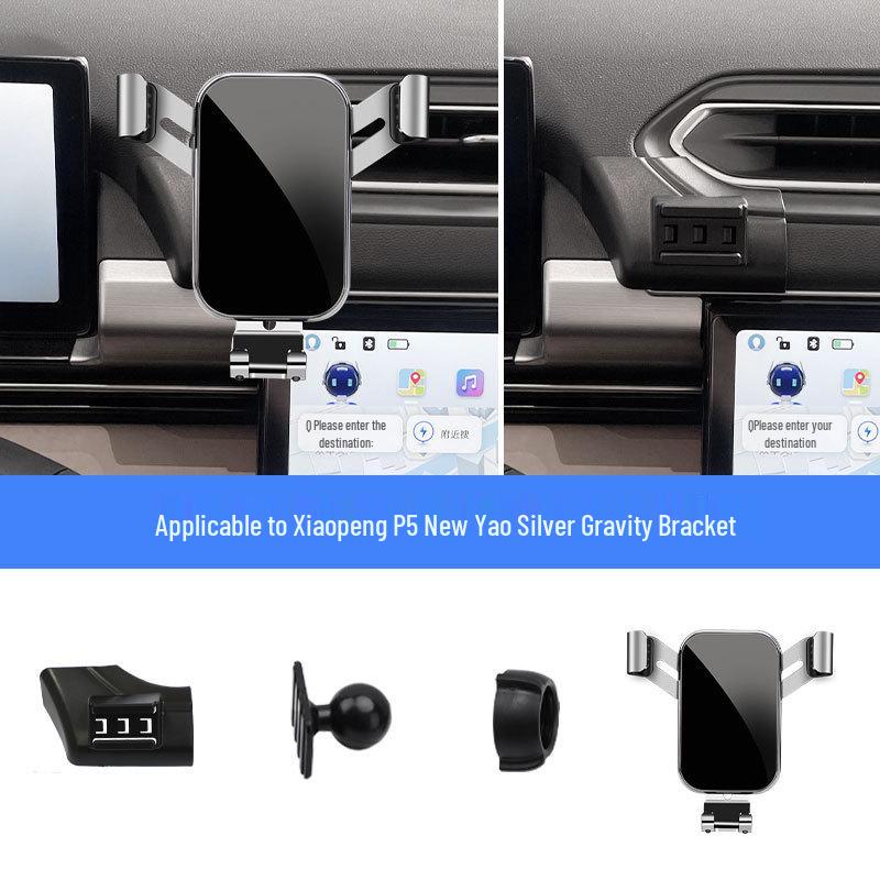 Kabellose Lade-Navigations-Handyhalterung für 21 Xiaopeng P5