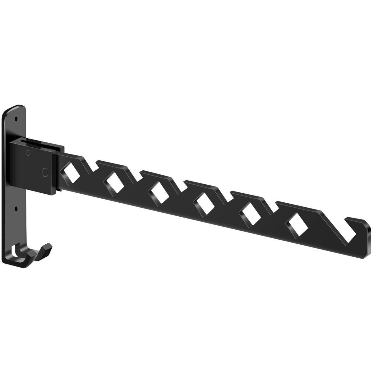 

Сушилка для одежды настенная с регулируемым углом наклона, складная, из нержавеющей стали, вешалка-бельевая веревка для прачечной, экономия места дома 37cm&6 10 hole