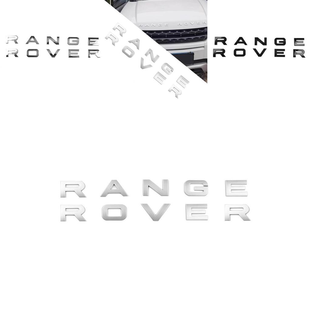 Range Rover Car Logo Decal With Abs Material For Vehicle Identification
