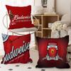 King Of Beer BBudweiser Cushion Cover Decorative Pillow Sofa Home Decor Case Pillow Cases