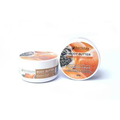 Bali Nature Passionfruit Body Butter (Passionfruit Scent) - Moisturizing & Smoothing 100g 1 Pcs
