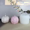 Halloween Pumpkin Silicone Candle Mold 3D Evil Skeleton Crafts Resin Plaster Soap Making DIY Chocolate Ice Cube Baking Tools